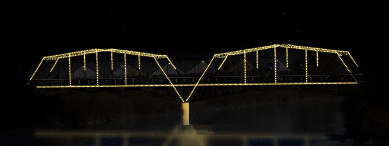 Van Buren Pedestrian Bridge